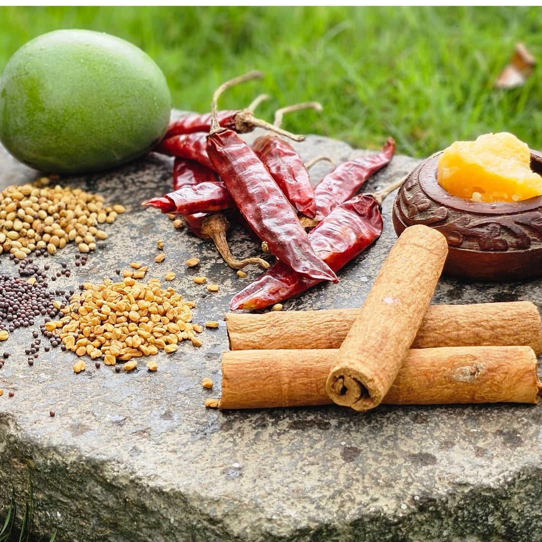 Sweet Spicy Methamba Pickle