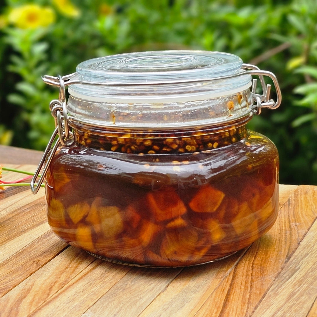 Sweet Spicy Methamba Pickle
