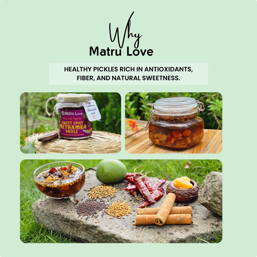 Sweet Spicy Methamba Pickle