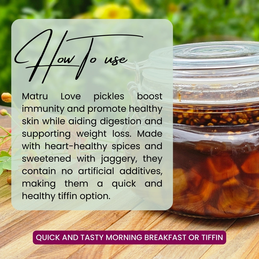 Sweet Spicy Methamba Pickle