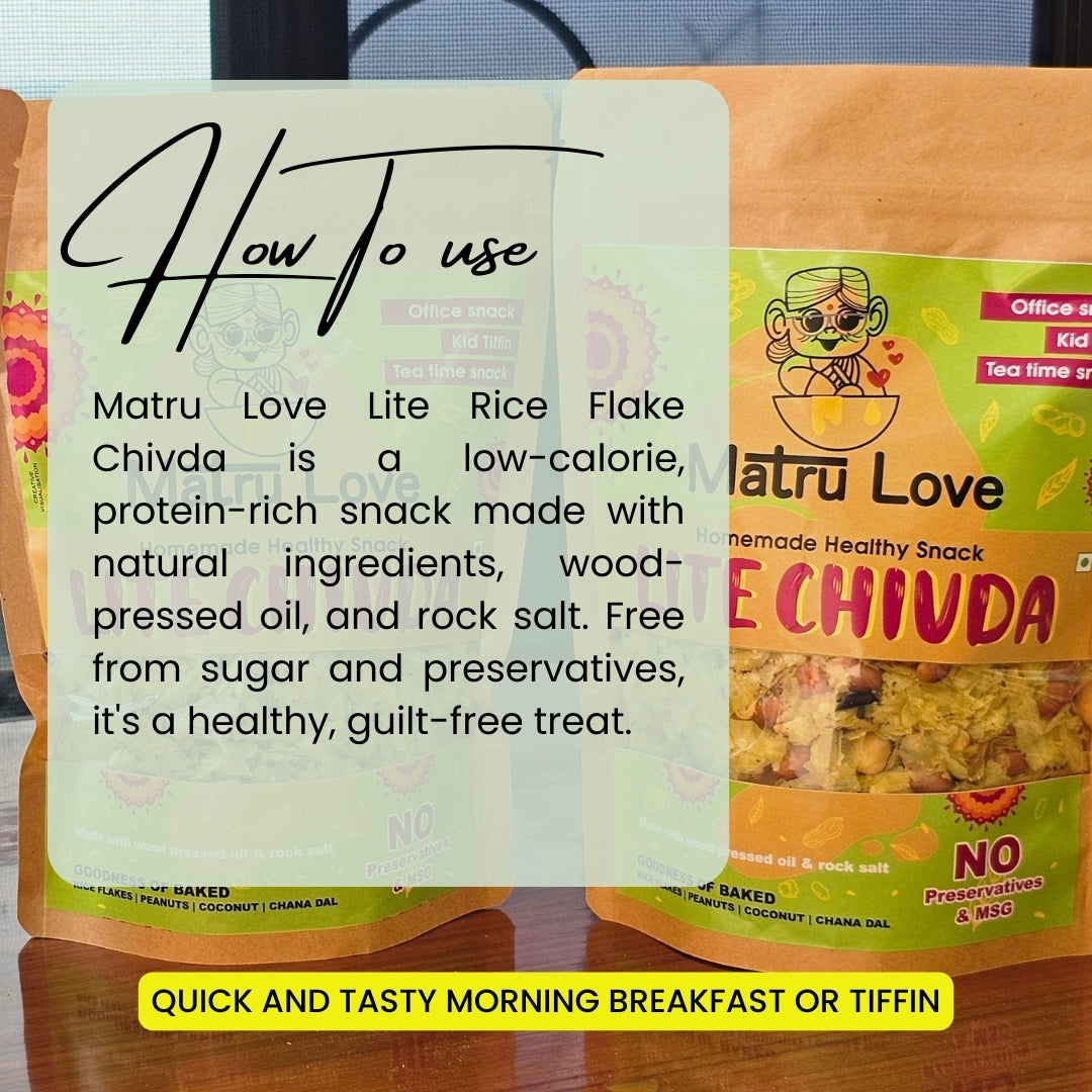 Lite Rice Flake Chivda